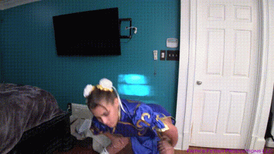 Chun Li Foot Tickle JOI POV