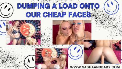 Dumping A Load Onto Cheap Sluts Faces