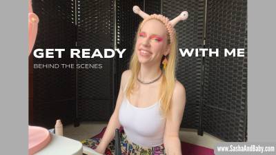 BTS With Sasha Grwm Sfw Makeup Tutorial