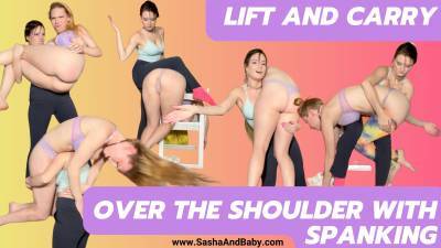 First Lift And Carry Over The Shoulder With Spanking