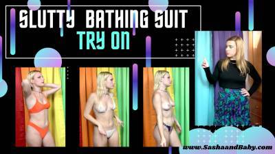 Prude Watches Slutty Bathing Suit Try On Haul