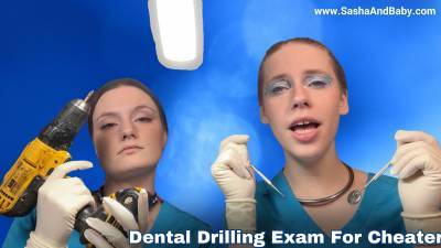 Dental Drilling Exam In Gloves For Cheater Hardcore Taboo