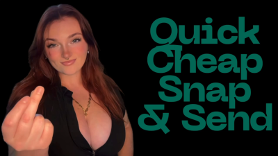 Quick Cheap Snap And Send- Findom Financial Domination Human ATM Wallet Greedy Brat Tpe Total Power Exchange Blackmail Homewreck Homewrecking Manipulation