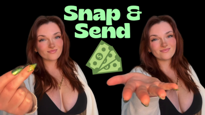 Snap And Send- Findom Financial Domination Human ATM Wallet Greedy Brat Tpe Total Power Exchange Homewreck Homewrecking Humiliation Manipulation Blackmail