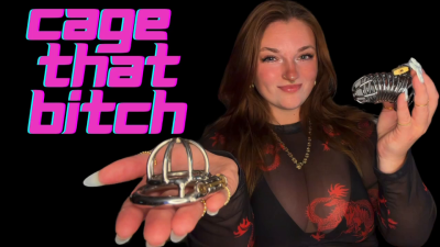 Chastity Forever- Chastity Device Cuckold Cage Caged Ruined Orgasm Control Denial Verbal Humiliation Goddess Worship Big Tits Tease
