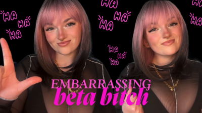 Embarrassing Beta Bitch Unethical Findom Homewreck Financial Domination Homewrecking Goddess Worship Loser Verbal Humiliation Degradation