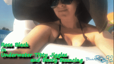 Underwater Titty Jiggles And Booty Bouncing