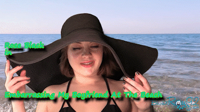 Embarrassing My Boyfriend At The Beach