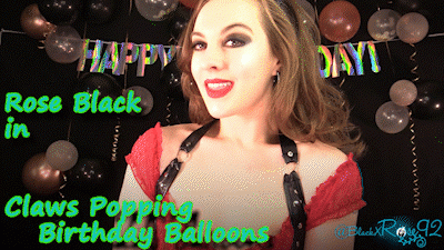 Claws Popping Birthday Balloons