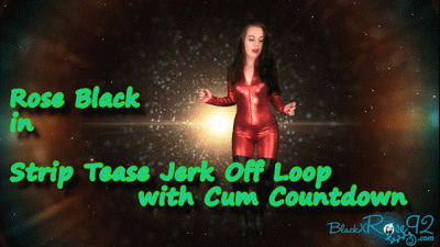 Strip Tease Jerk Off Loop With Cum Countdown