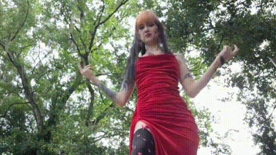 Dark Fairy JOI Magic Ritual Outdoors Cosplay