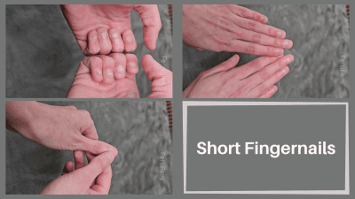 Short Fingernails Up Close Custom