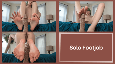 Solo Footjob