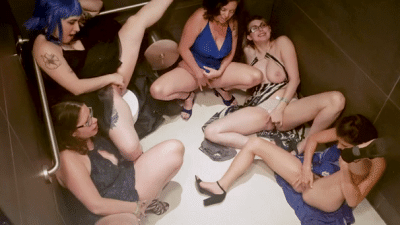 6 Girls Squirting In Public Bathroom