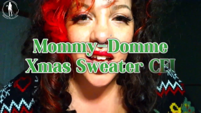 Taboo Step-Mommy-Domme Xmas Sweater CEI | Soft Dom | Eye Contact