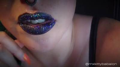 Luscious Lipped Mistress Babalon Plots Your Cruel Cbt Destruction
