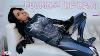 Fucking Hero Hero: Super Villain Strap On POV Sucking & Fucking Ft Miss Roper