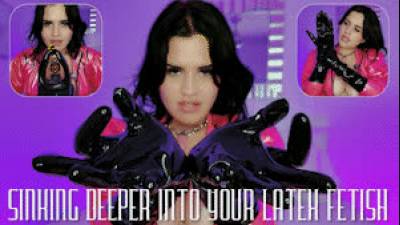 Sinking Deeper Into Your Latex Fetish: Latex Glove Mental Domination Femdom POV, Audio & Visual Sfx Ft Miss Roper