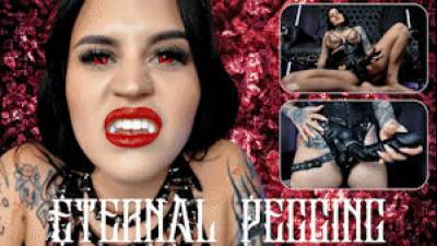 Eternal Pegging: Creature Of The Night Fantasy Strap On Femdom POV Ft Miss Roper