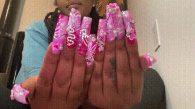 Pink Junk Nails ASMR