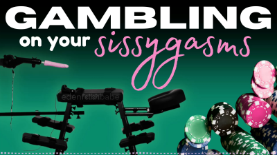 Sissygasm Gambling Ring Watches You Take Fuck Machine Audio-Visual