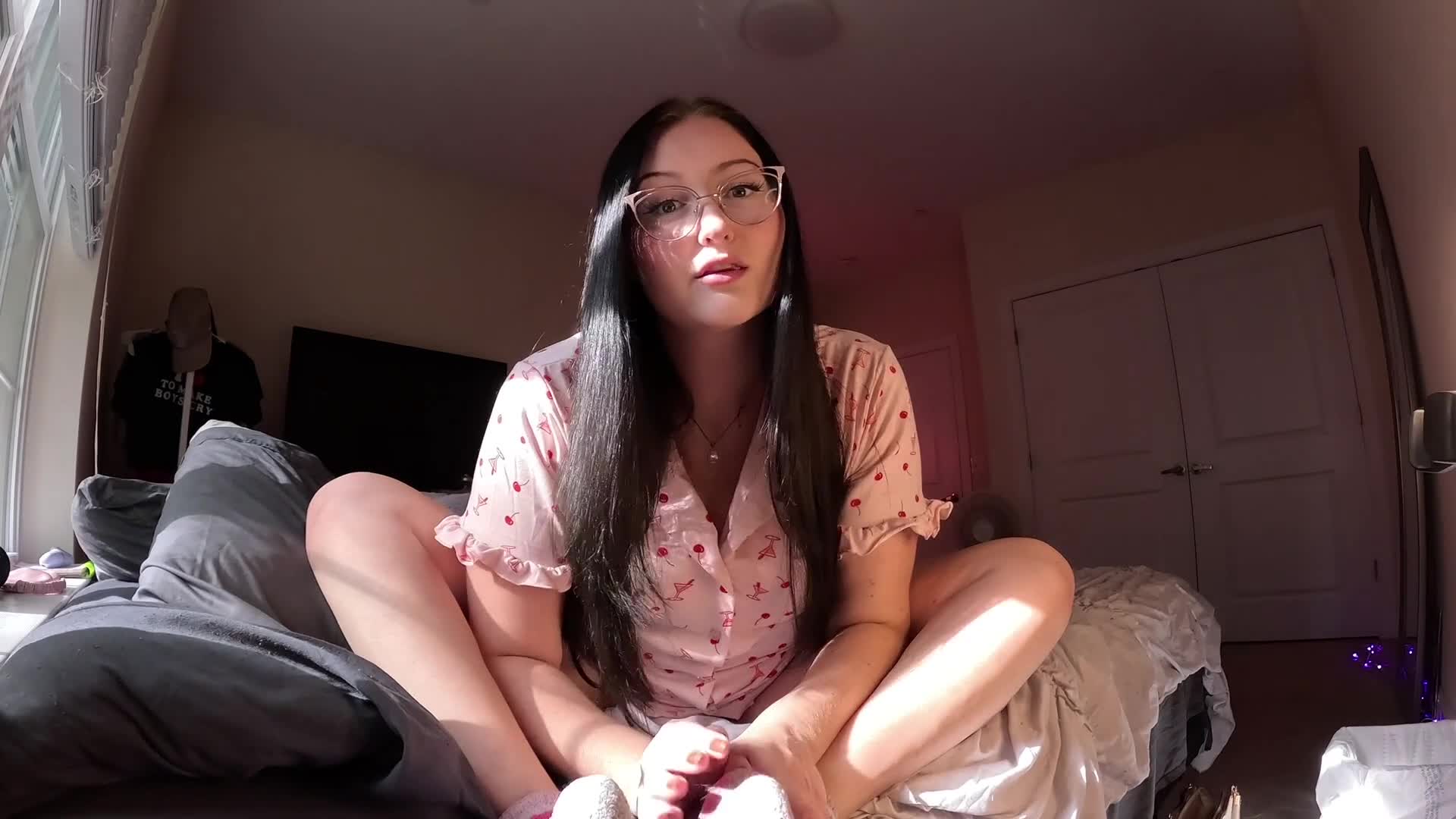 Waking Up Beta Roommate With Feet