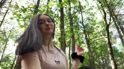 Shoe And Socks Removal In The Woods