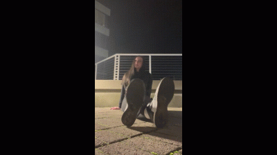 Sidewalk Shoe Removal