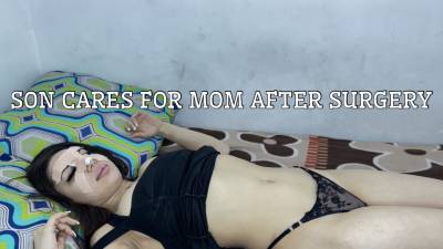 Stepson Cares For Stepmom After Surgery