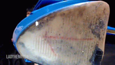 You're Desperate For My Blue Stilettos