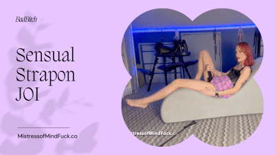 Sensual Strapon JOI
