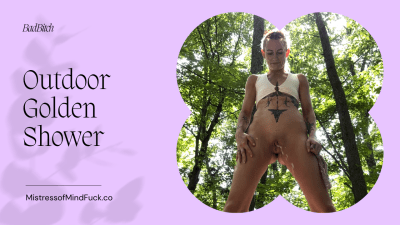 Outdoor Golden Shower