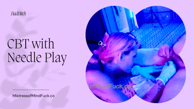 Cbt With Needle Play