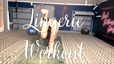 Lingerie Booty Workout