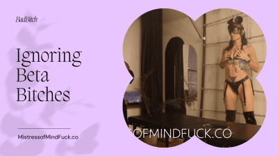 Ignoring Beta Bitches