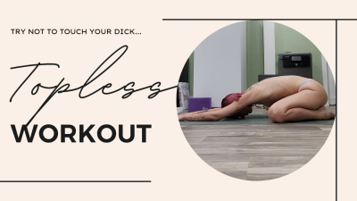 Topless Yoga Workout