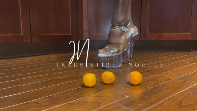 Clear Platform Heel Crush