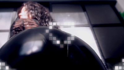 **** Latex Hip Tease & Surrender