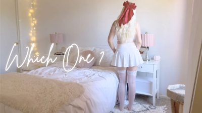 White Stockings Or Red Thigh Highs...?