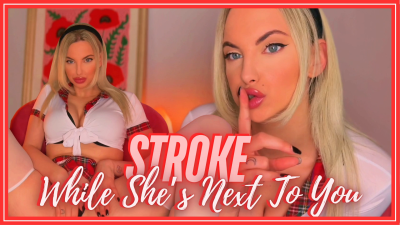 Stroke While She's Next To You (Whisper Homewrecking JOI Game)