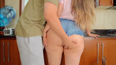 Thick Girl In Hot Shorts And Boots