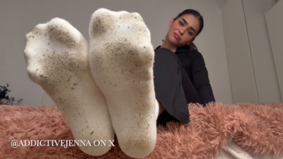 Dirty Socks Over Pussy JOI | Humiliation | Tease And Denial | Gooning | Orgasm Control | Feet | Foot Fetish | Slave Training