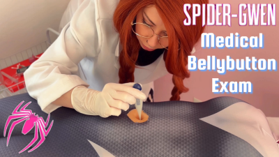 Bellybutton Exam And Experiments Of Spider Gwen