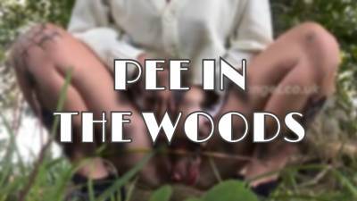 Pee In The Woods