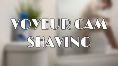 Voyeur Camera Shaving In Shower