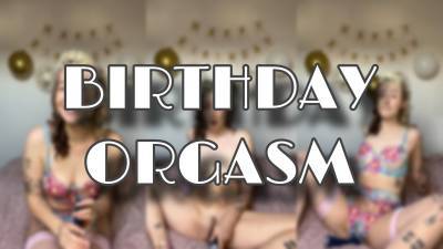 Special Birthday Orgasm