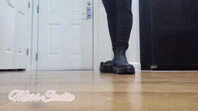 Begging To Be Stomped By Miss Sadie's Boots