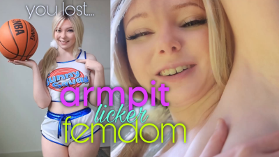 Losers Have To Lick Gross Sweaty Armpits