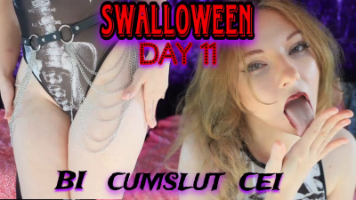 Swalloween Day 11 Bi Cumslut CEI