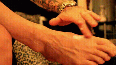 I Put The Cream On My Feet